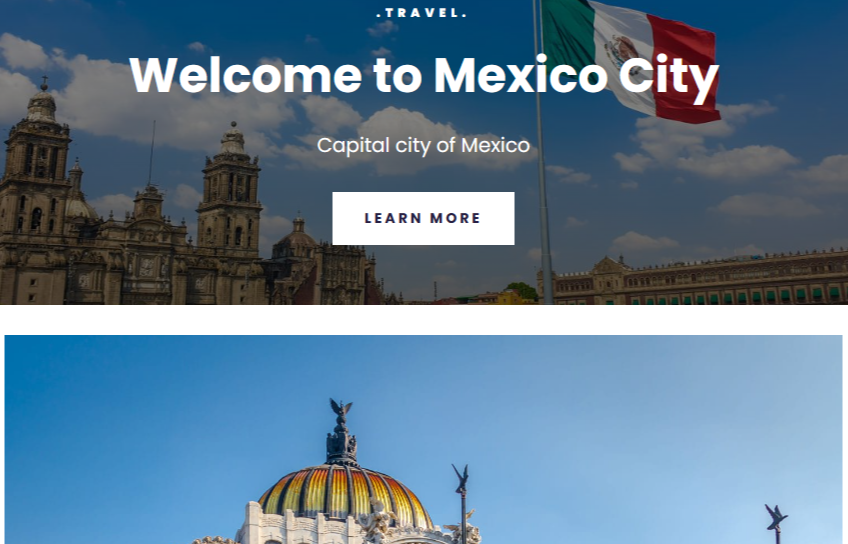 Mexico City Travel Page